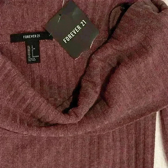 NWT- Forever 21 Size Small Knit Mini Dress - Picture 3 of 3